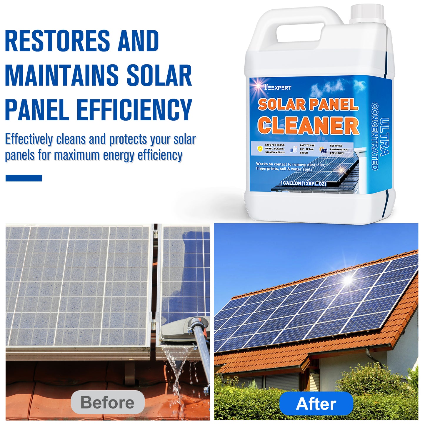 Teexpert Solar Panel Cleaner - Citrus Scent