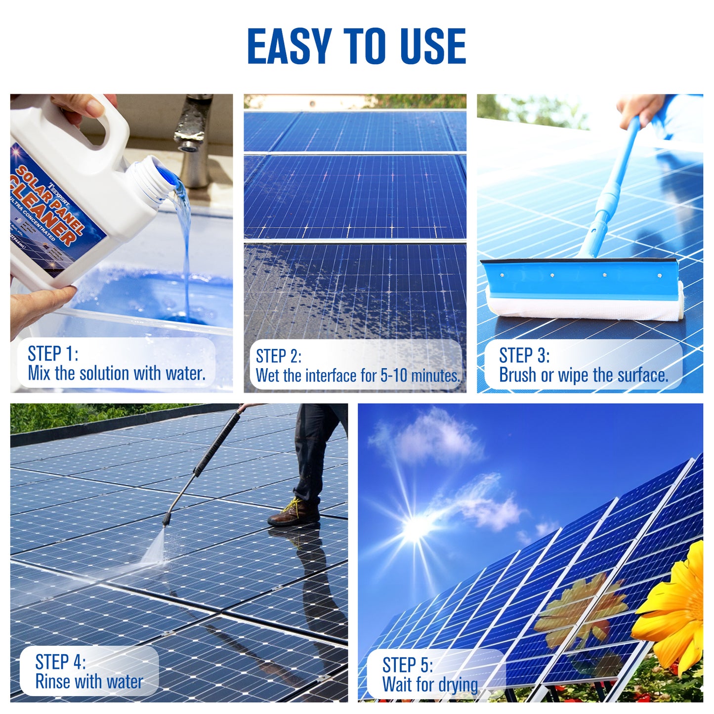 Teexpert Solar Panel Cleaner - Citrus Scent