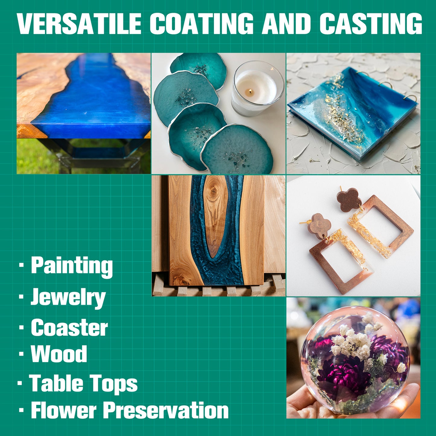 Teexpert Classic Epoxy Resin - Casting and Coating Resin