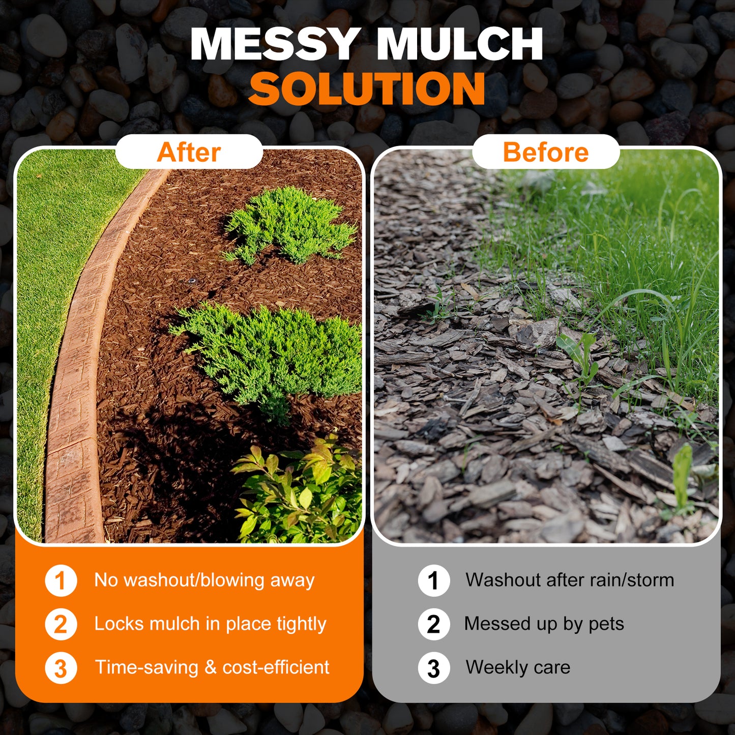 Teexpert Matte Look Rock Glue - Rock Glue for Landscaping
