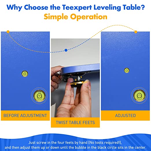 Teexpert X-Tool - Leveling table