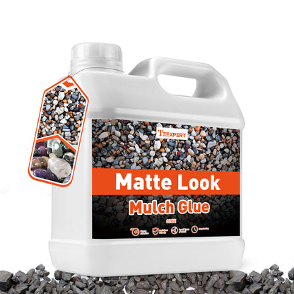 Teexpert Matte Look Rock Glue - Rock Glue for Landscaping