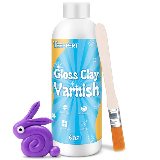 Teexpert Gloss Air Dry Clay Varnish - 6OZ