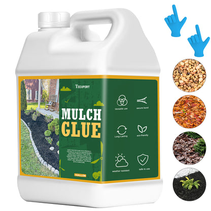 Teexpert Mulch Glue for Landscaping