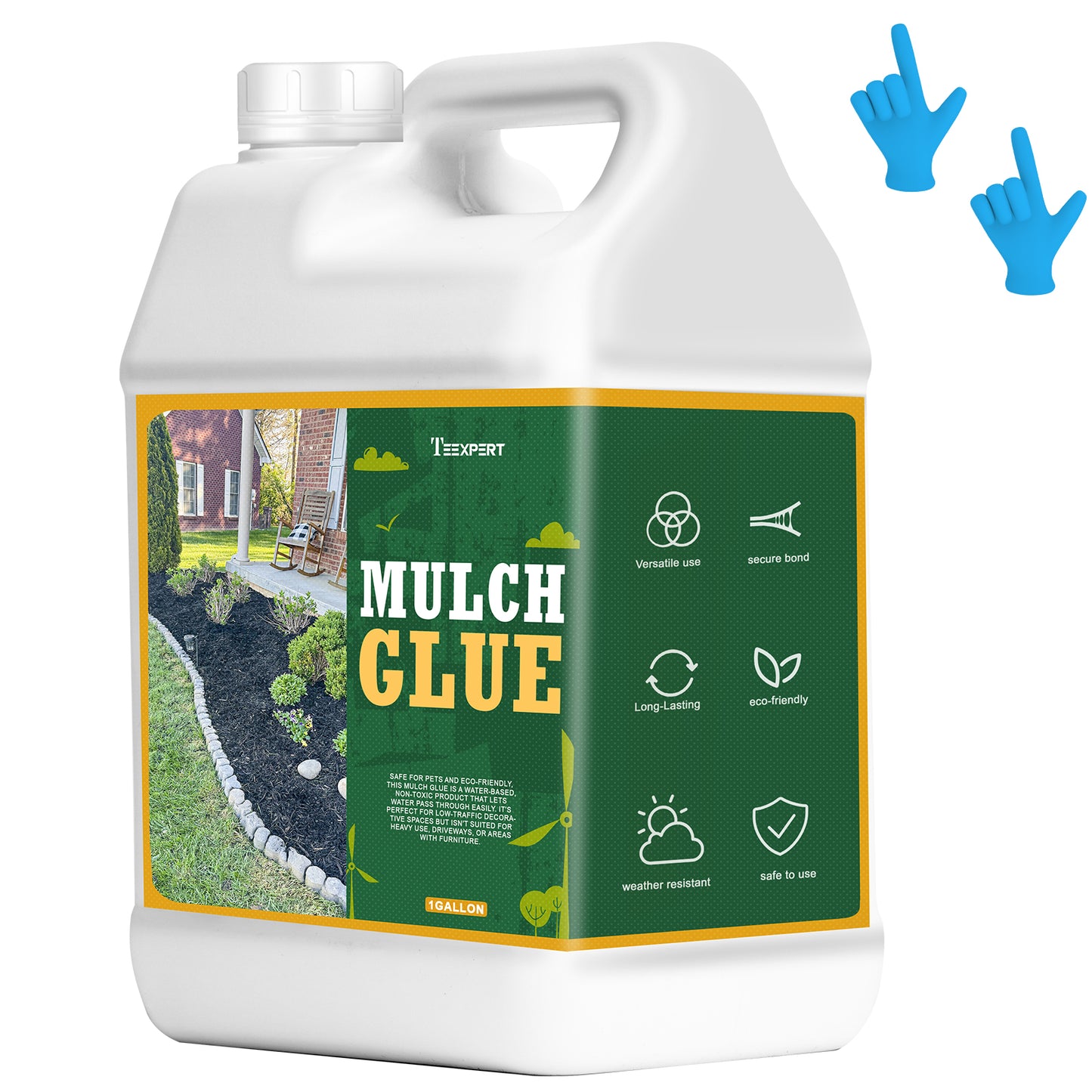 Teexpert Mulch Glue for Landscaping