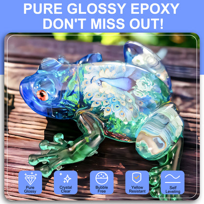 Teexpert ALL-IN-ONE Epoxy Resin Kit - Skull and Animals Molds