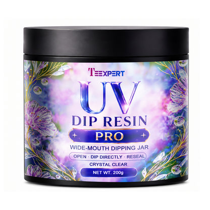 Teexpert UV Dip Resin for Wire Flowers Kit - 200g/300g