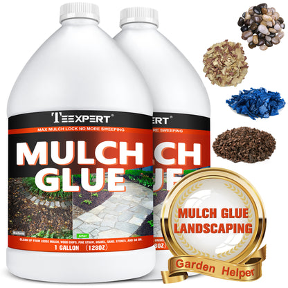 Teexpert Mulch Glue - Mulch Glue for Landscaping