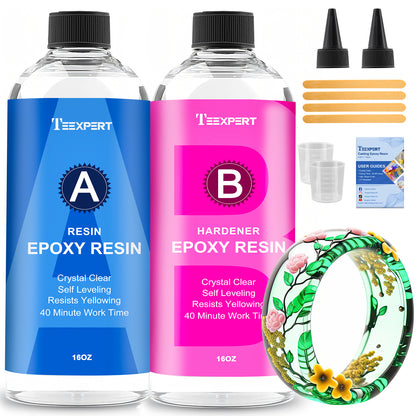 Teexpert Classic Epoxy Resin - 1 gallon casting and coating resin