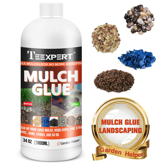 Teexpert Mulch Glue - Mulch Glue for Landscaping